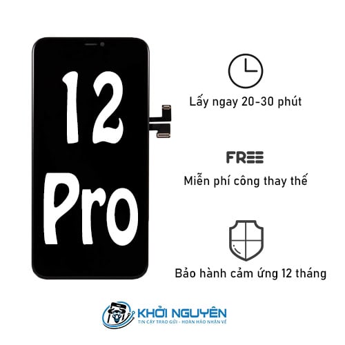 Thay màn hình iPhone 12 Pro Zin chính hãng chuẩn Apple